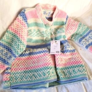 Handmade Knitted Baby Sweater